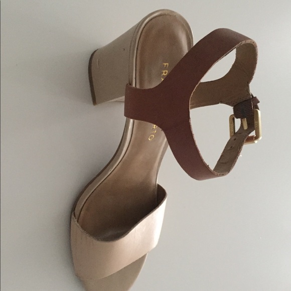 Cream Franco Sarto sandals - Picture 2 of 4